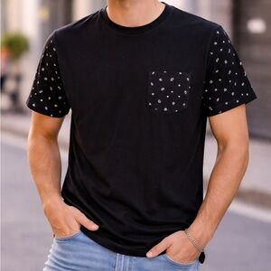 🐚🪼 2/20$ TOPS 🪼🐚  Vans Custom Paisley Bandana Shirt